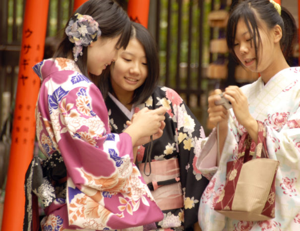 UME SAKURA修学旅行着物レンタル