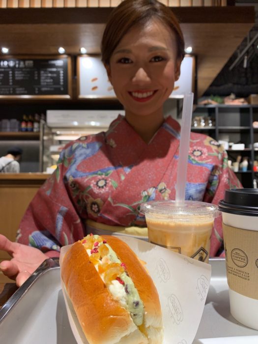 着物でぶらりniko and...COFFEE