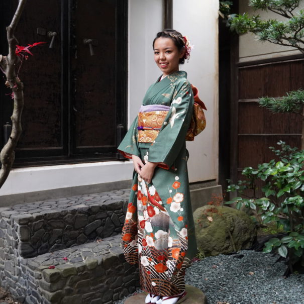 京都で振袖前撮り